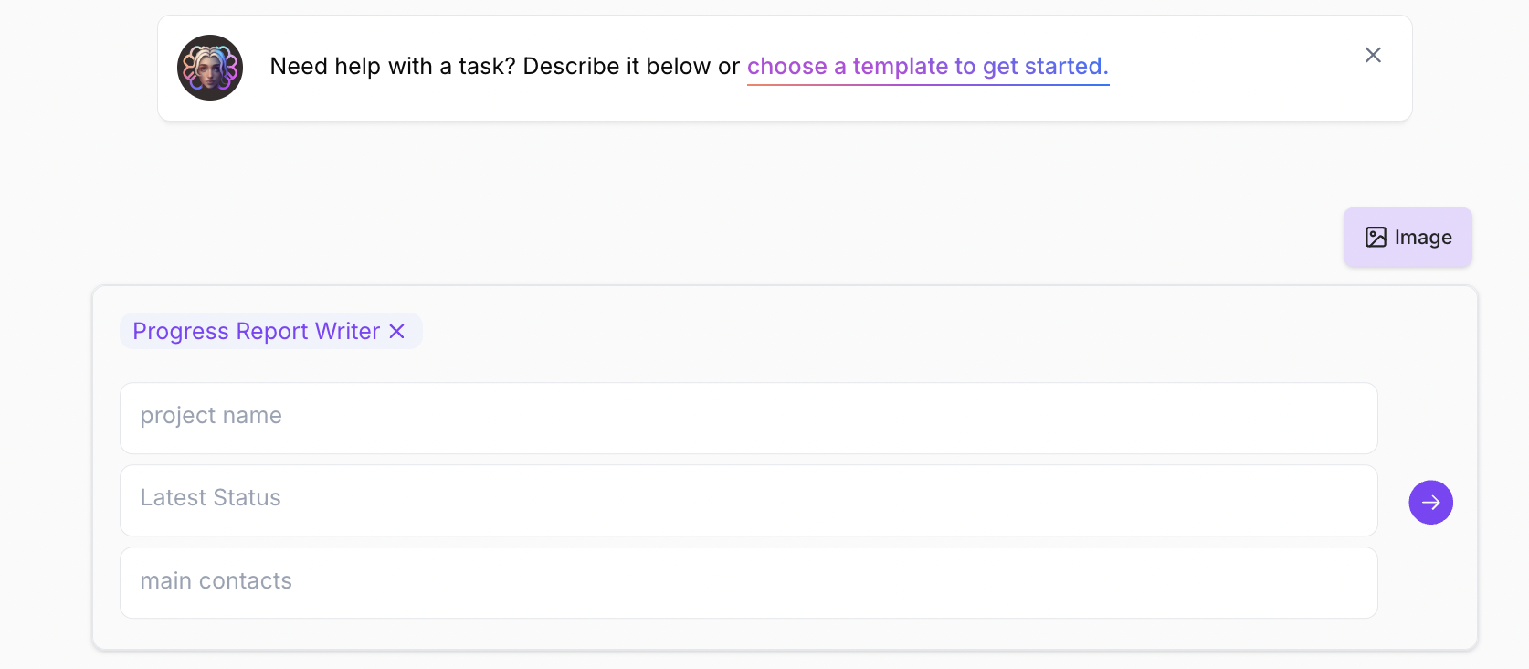 progress report template