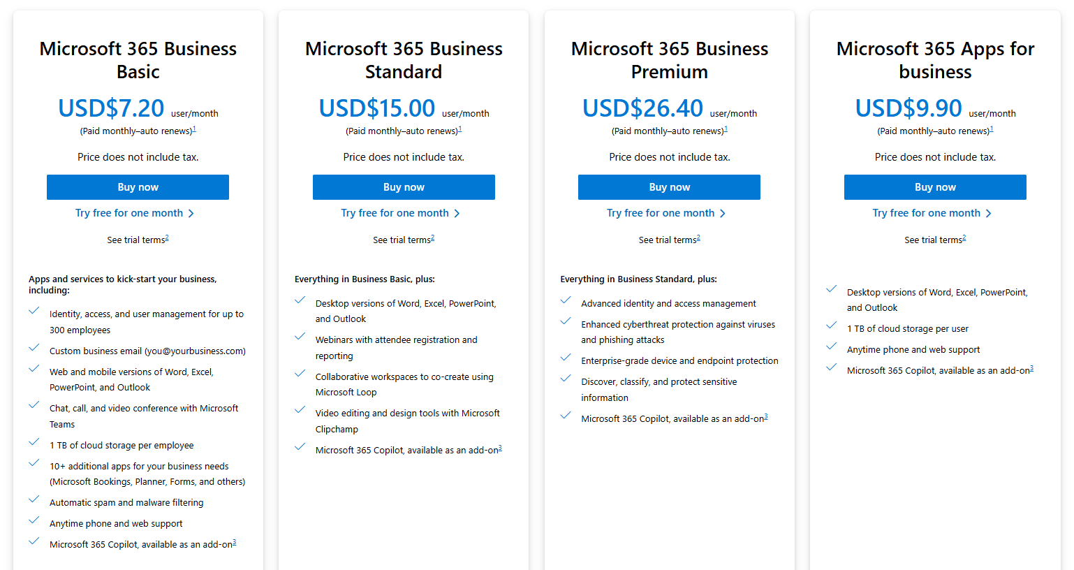 Prezzi di SharePoint