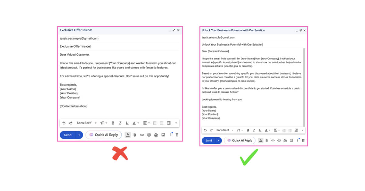 e-mail-lichaam-voorbeelden