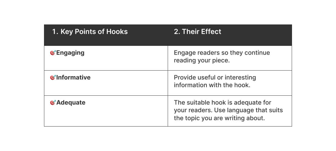 hook-structures