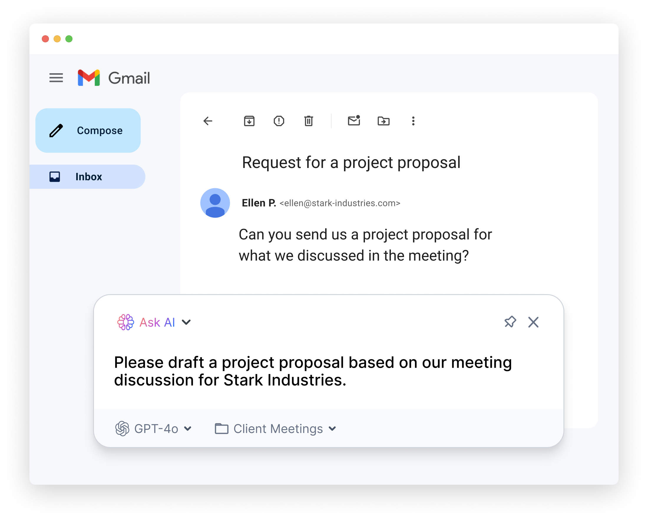 AI Writing for Project Proposal