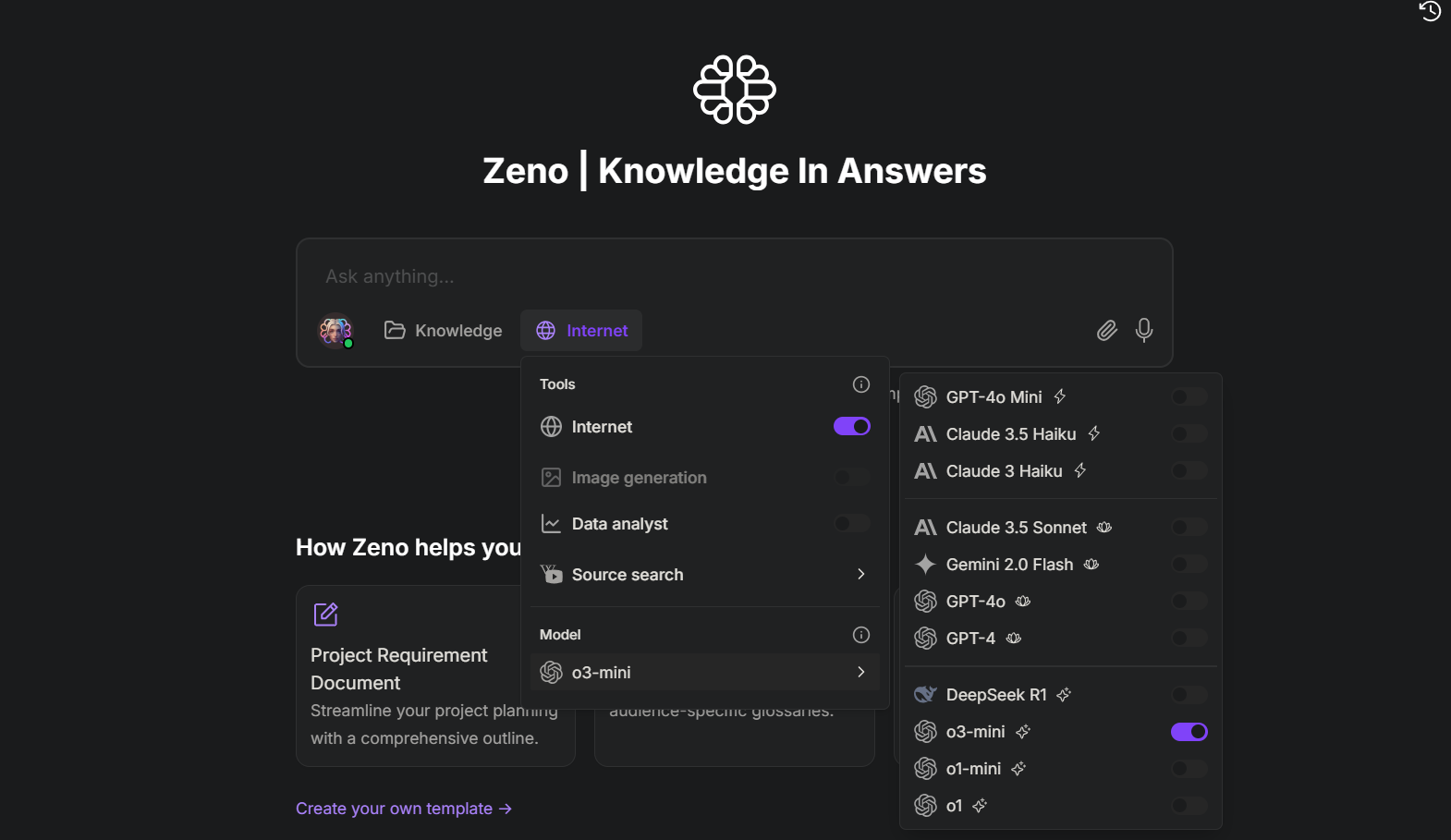 ZenoChat o3-mini