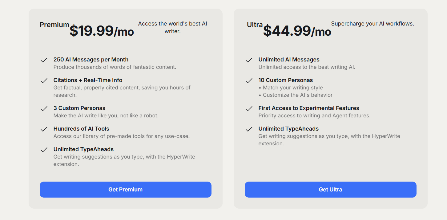 hyperwrite-pricing