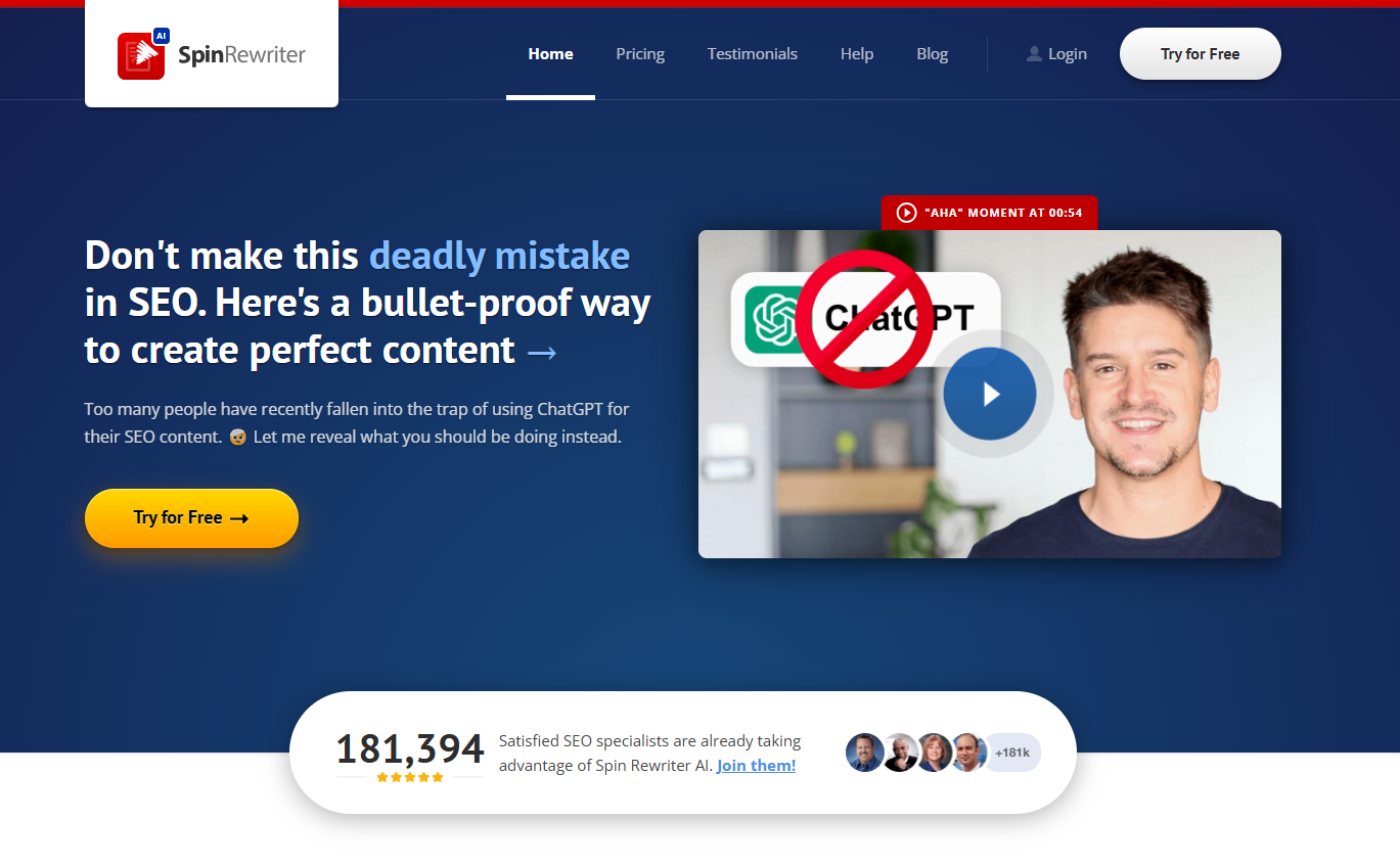 spin-rewriter-homepage