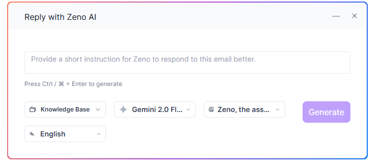 Snel AI e-mail beantwoorden