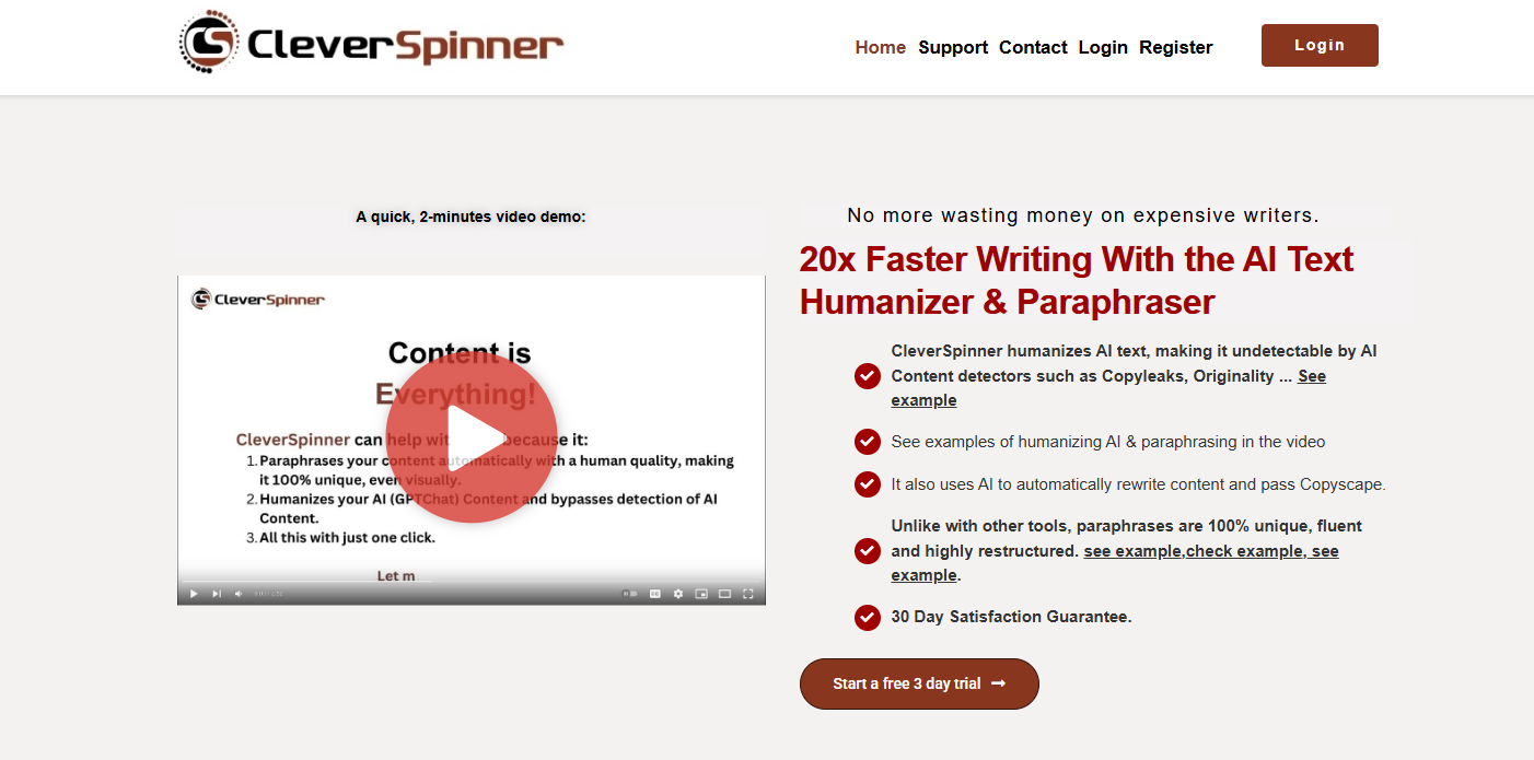 CleverSpinner-homepage