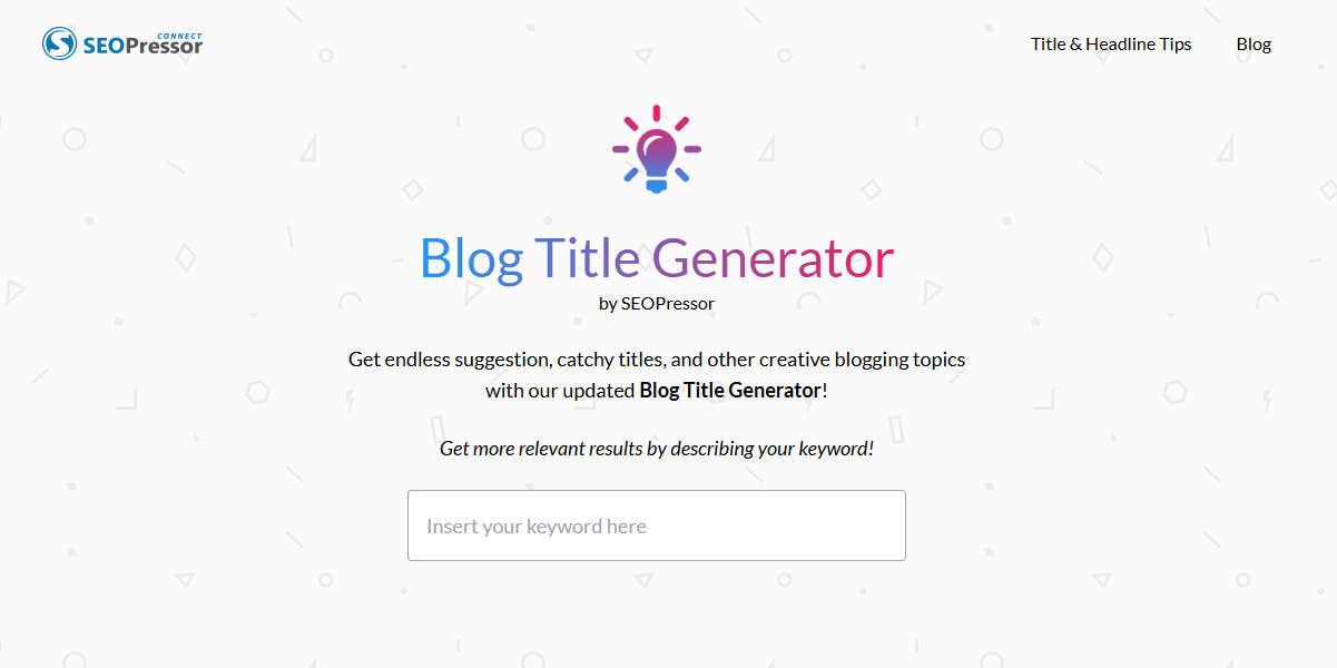 SEOPressor-generatore di blog di blog