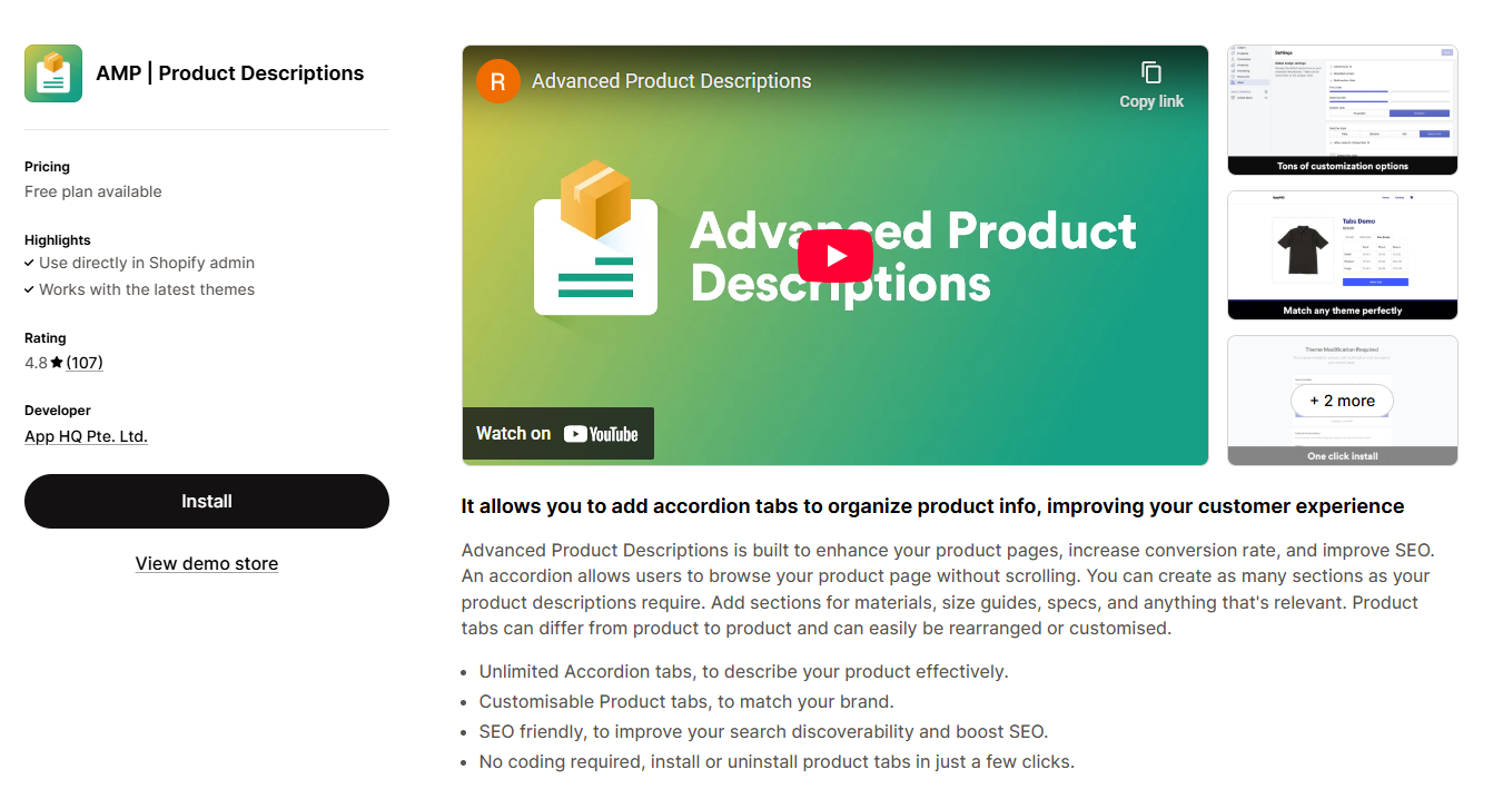 avancerade-produktbeskrivningar-för-shopify-app