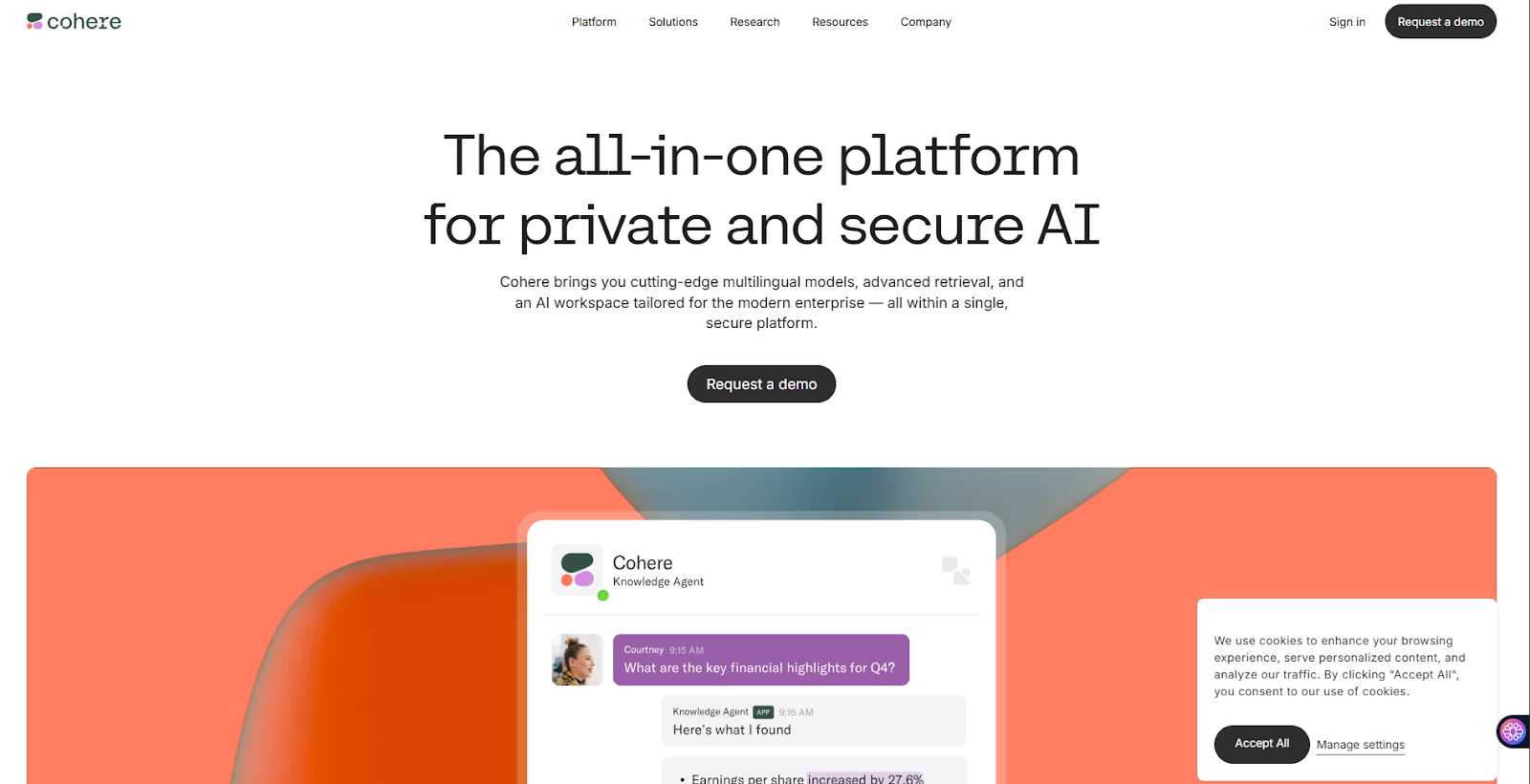 Cohere Freie Generative KI