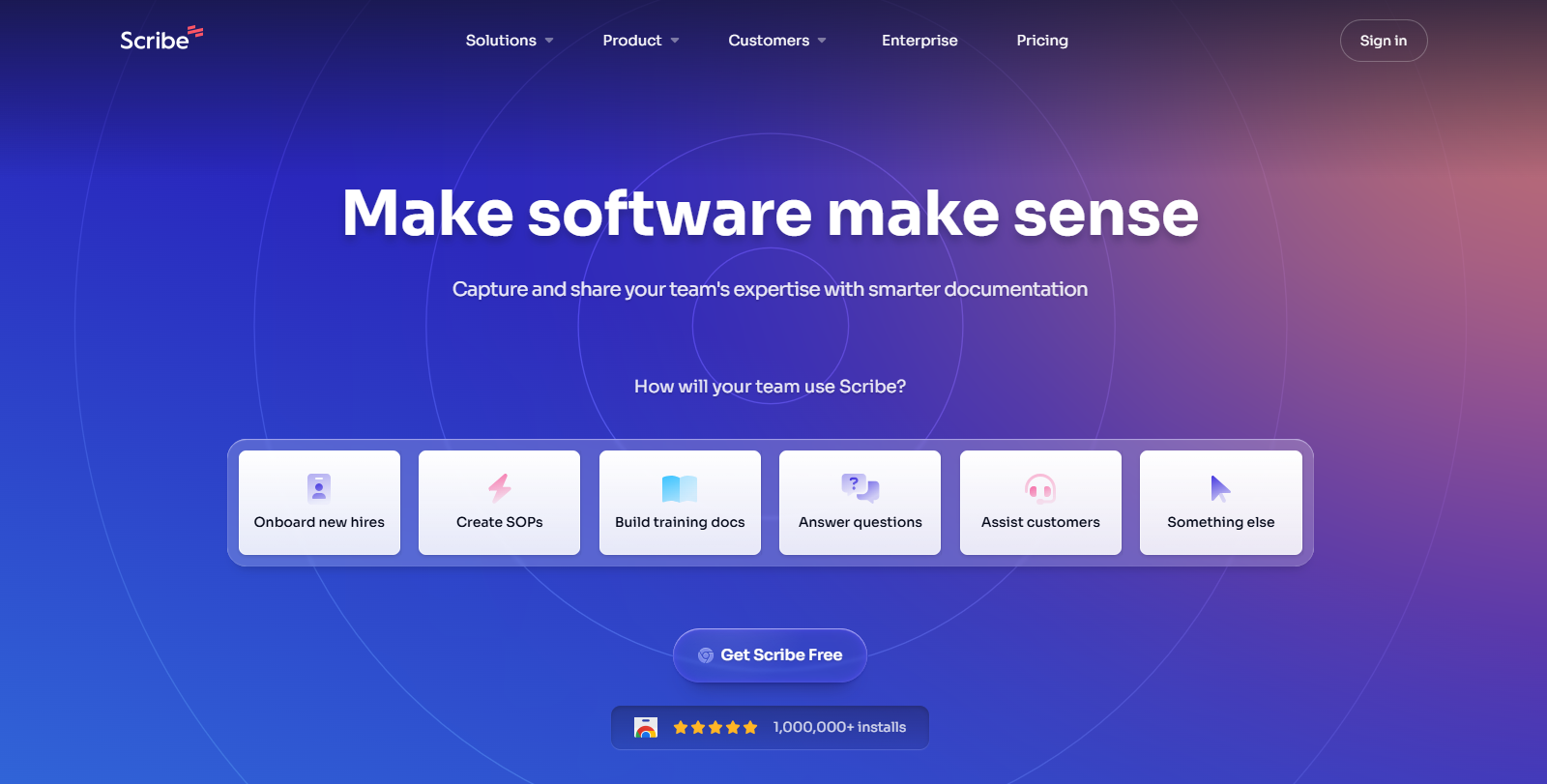 Scribe Free Generative AI