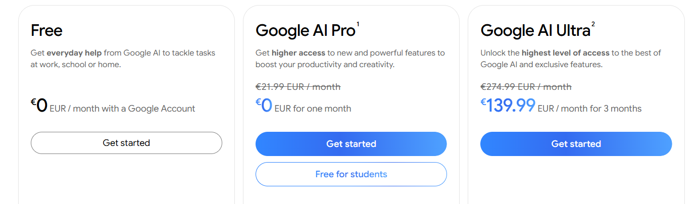 come ottenere gemini ai pro gratuitamente