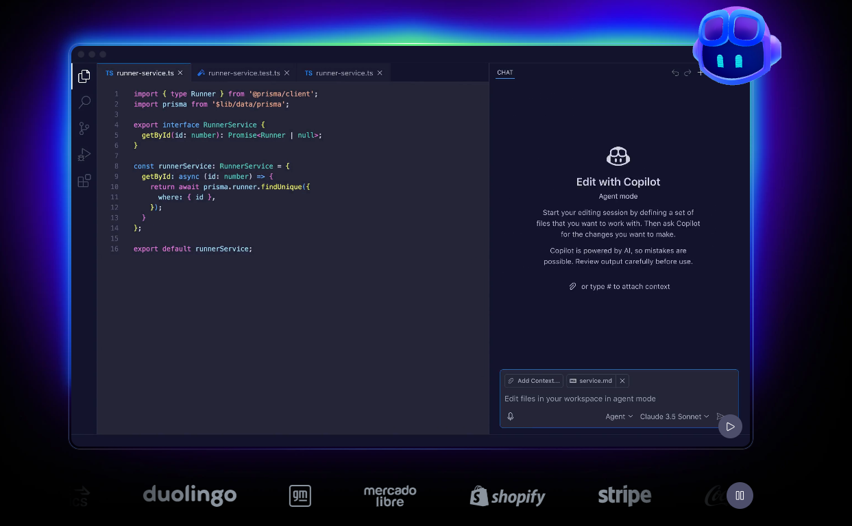 github copilot アプリ