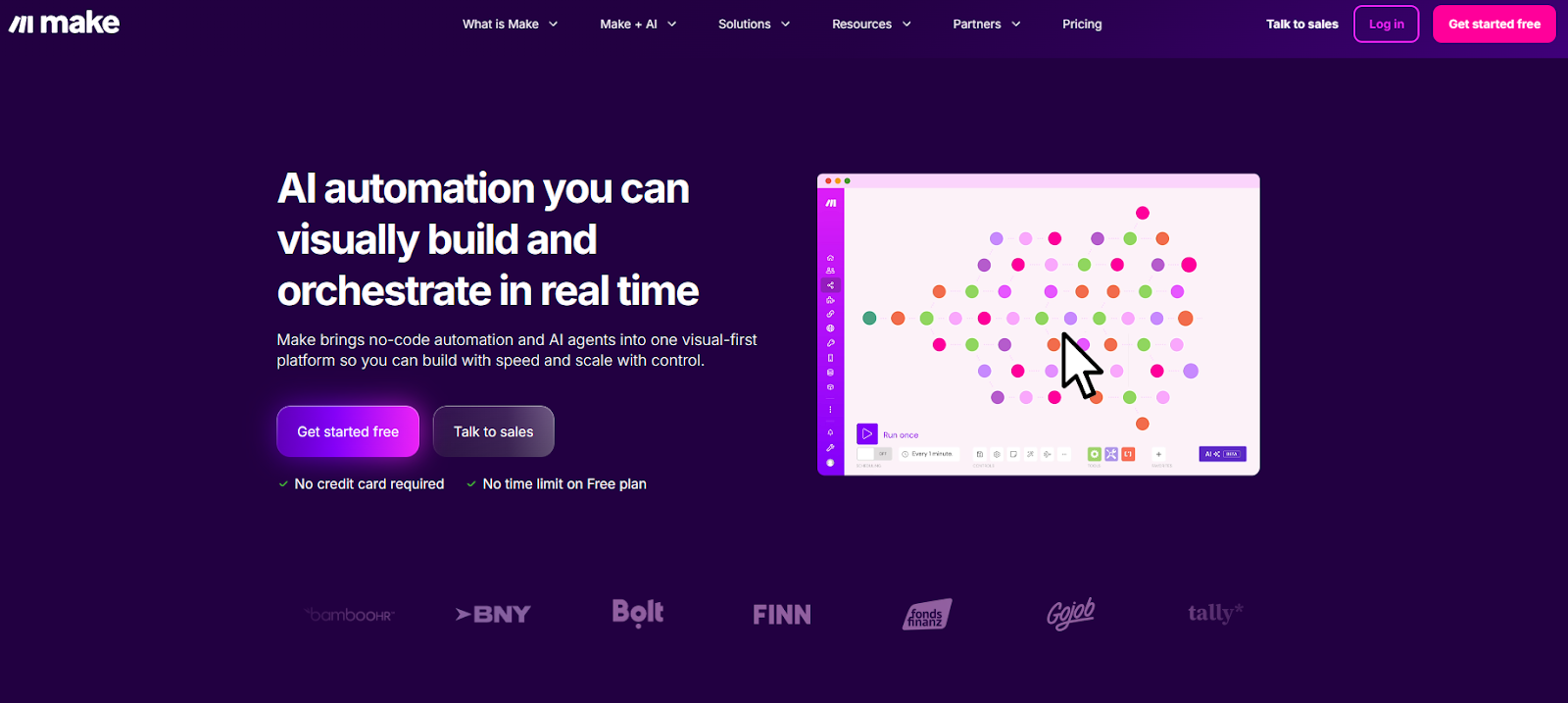 make.com AI-automatiseringsprogramvara