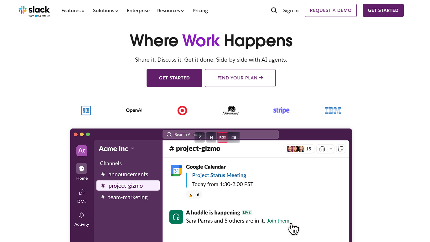 Slack AI Online Collaboration