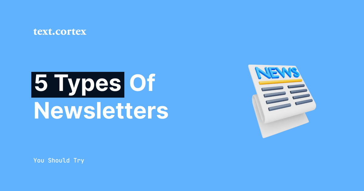 5 types de newsletters à essayer en 2026