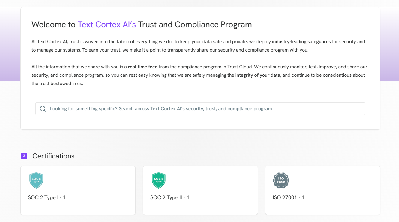 TextCortex AI: Your Enterprise AI Solution