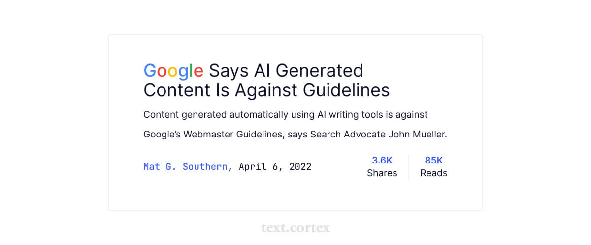 ai-generated-content-google
