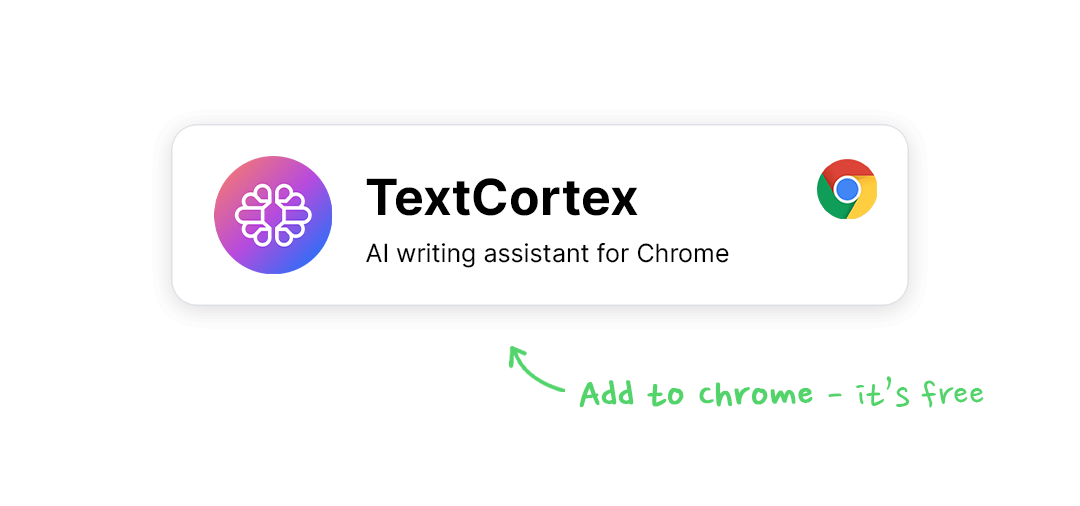 text-cortex-banner-ai-escrita-assistência-para-chrome
