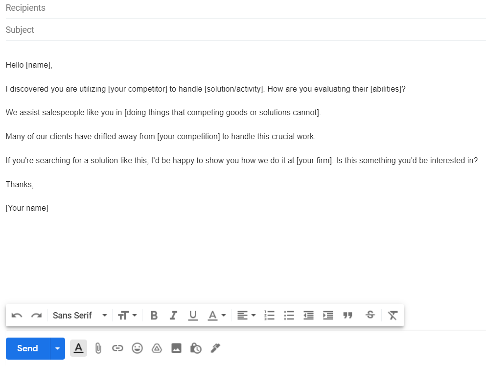 competitor-cold-email-outreach-example