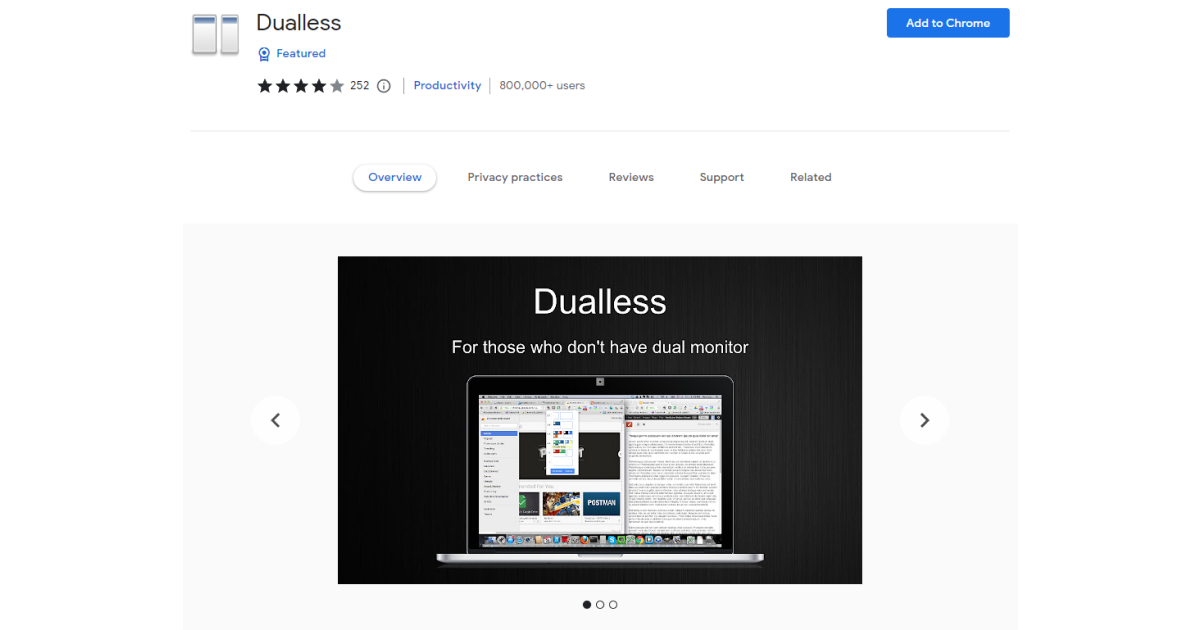 dualess-chrome-extension