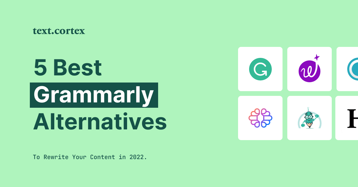5 bästa Grammarly-alternativ för att skriva om ditt innehåll 2024