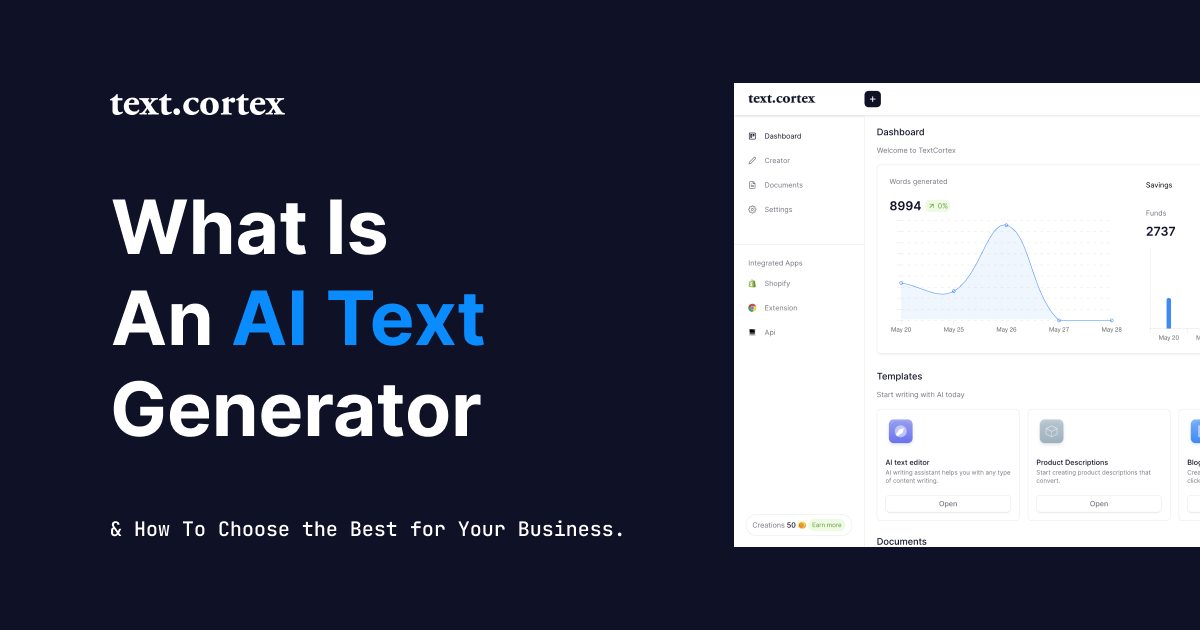 What Is an AI Text Generator and How To Choose the Best for Your Business