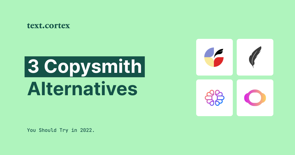 3 Alternatives à Copysmith pour créer des copies époustouflantes en 2024.