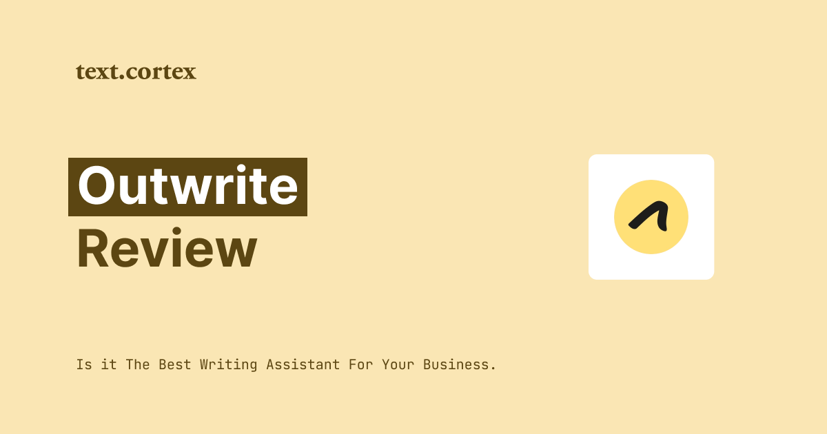 Recension av Outwrite: Är det den bästa skrivassistenten för ditt företag?
