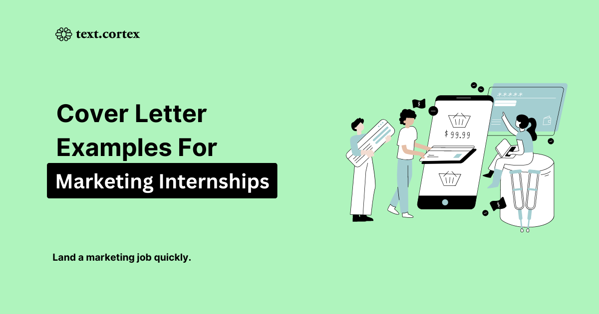 Cover Letter Examples for Marketing Internship