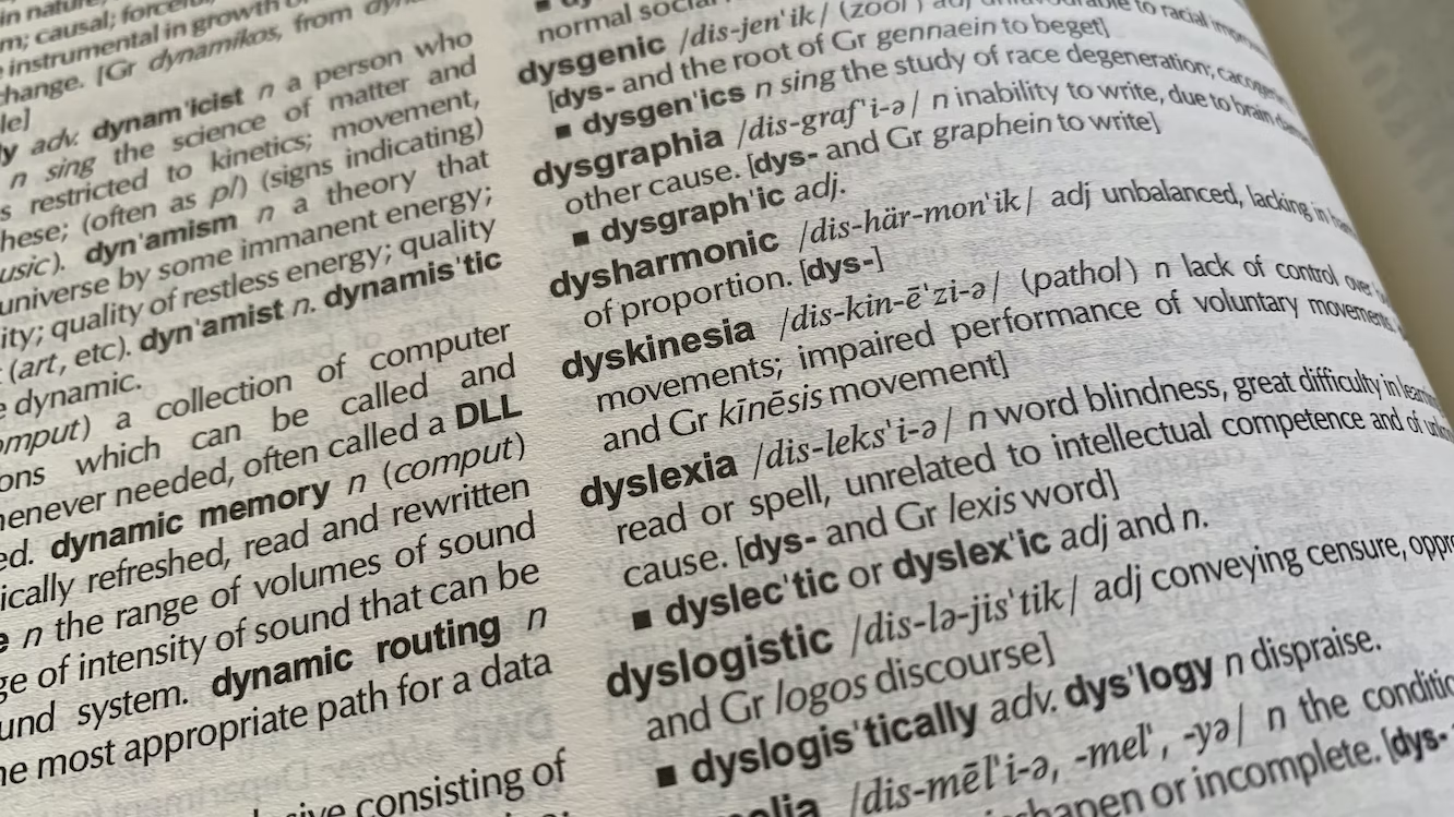 ¿qué es la dislexia?