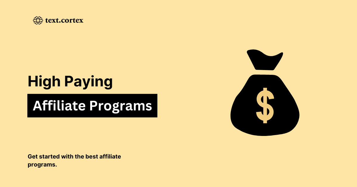 High Paying Affiliate Programs for Beginners