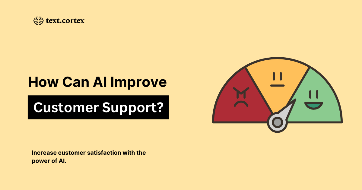 AI 고객 지원을 개선하려면 어떻게 해야 하나요?