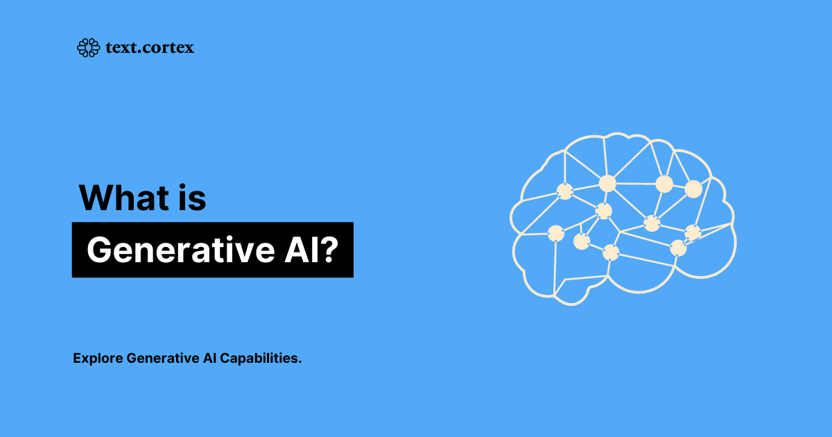 Generative란 무엇인가 AI?