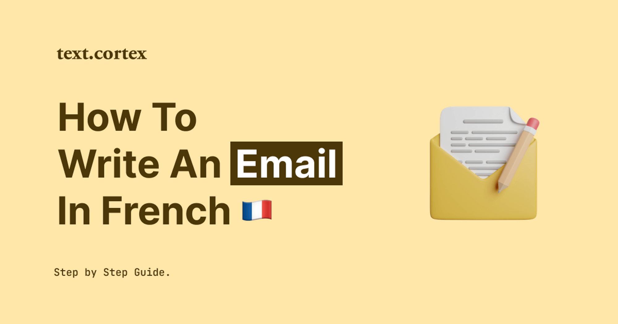 Hur man skriver ett e-postmeddelande på franska - steg-för-steg-guide