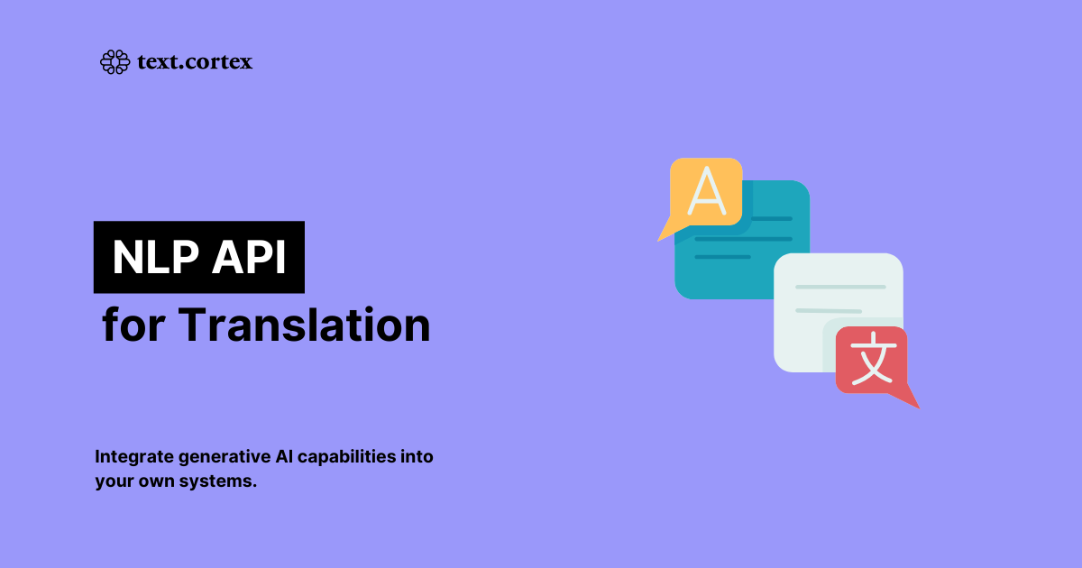 NLP API pour la traduction (Natural Language Processing Translation API)