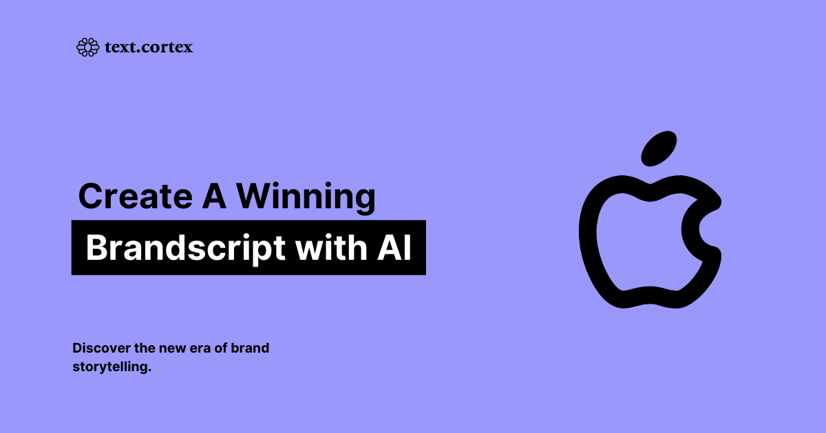 Maak een winnend Brandscript met AI (7-delig kader)