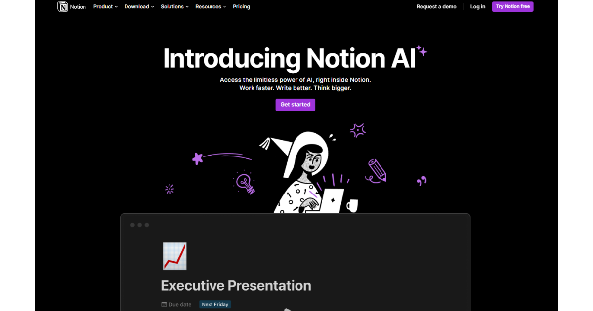 notion-ai-homepage