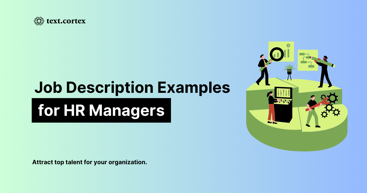 Job Description Examples for HR Managers