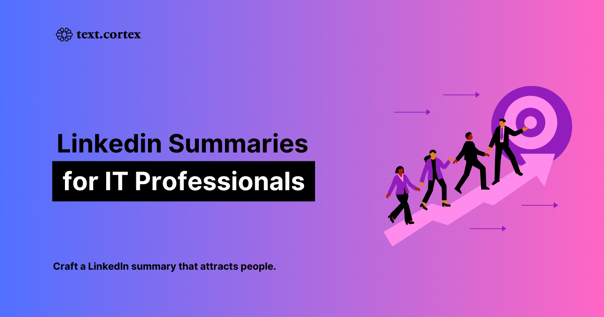 Linkedin Summary Examples for IT Professionals