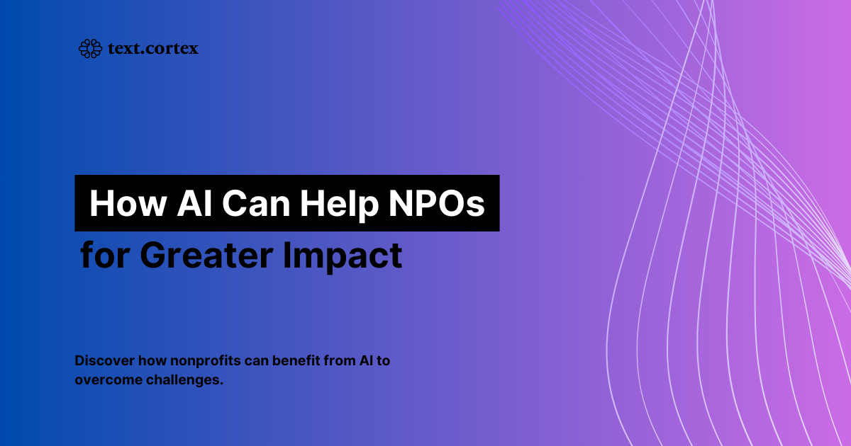 Why Nonprofits are Turning to AI for Greater Impact