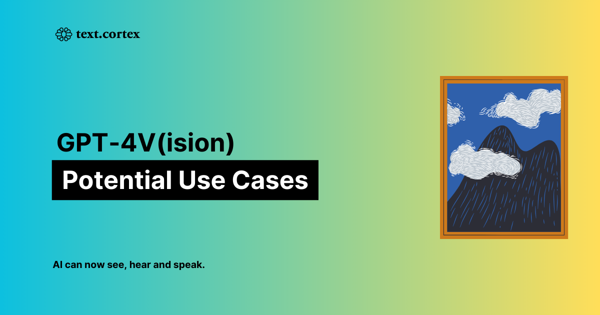 GPT-4V(ision) Potential Use Cases