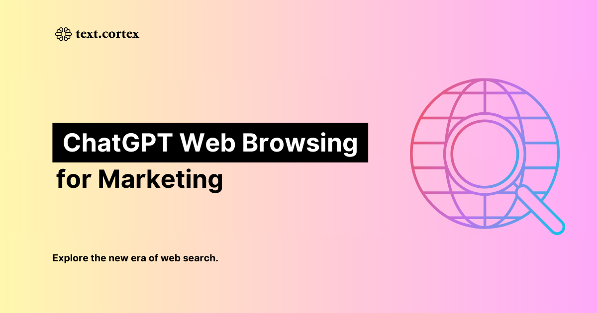 마케팅을 위한 ChatGPT 웹 브라우징
