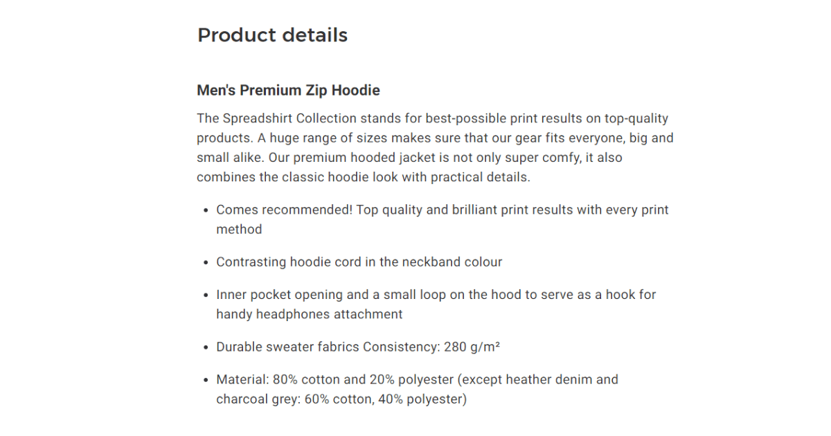 produkt-detaljer-exempel-premium-zip-hoodie för herrar