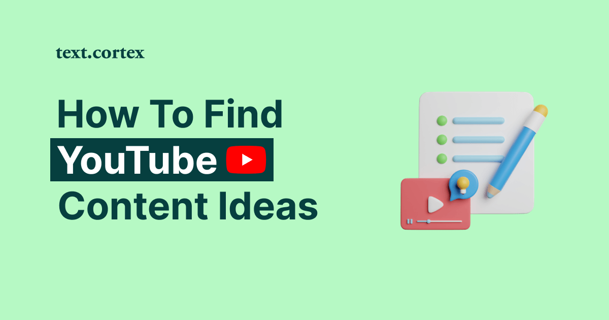 ¿Cómo encontrar ideas de contenido para YouTube?