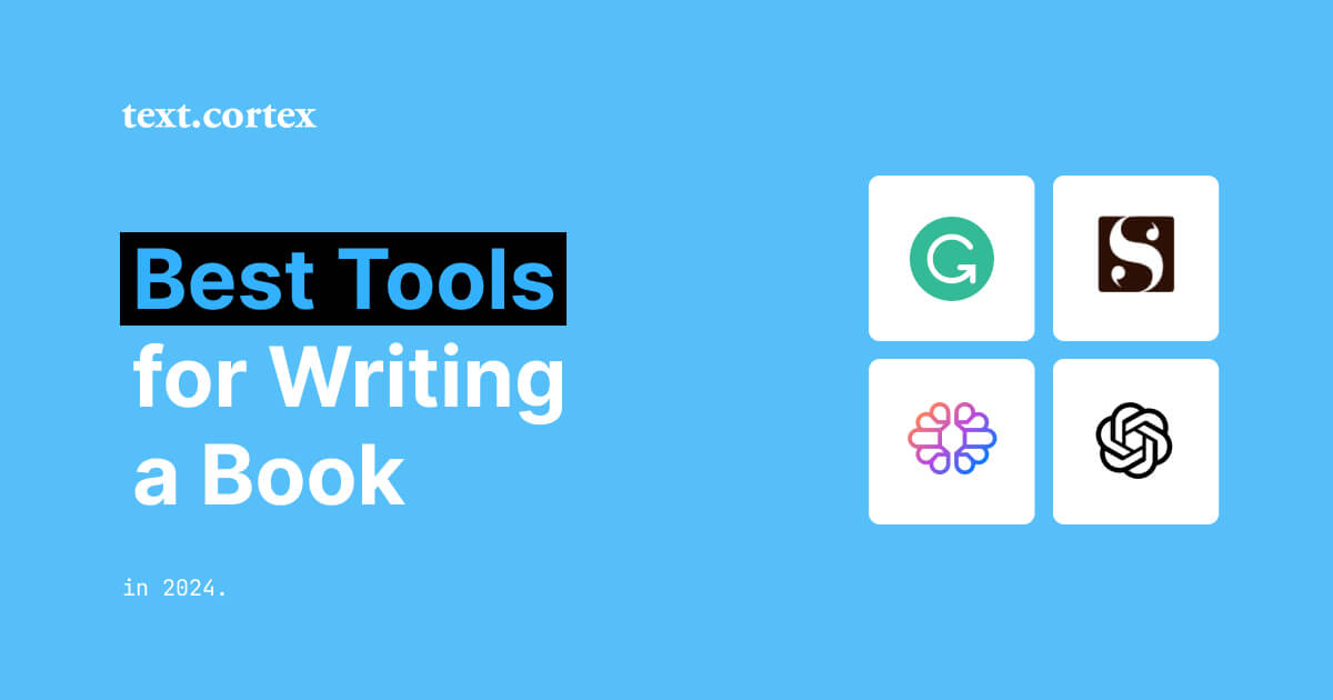 5 Best Tools for Writing a Book in 2024
