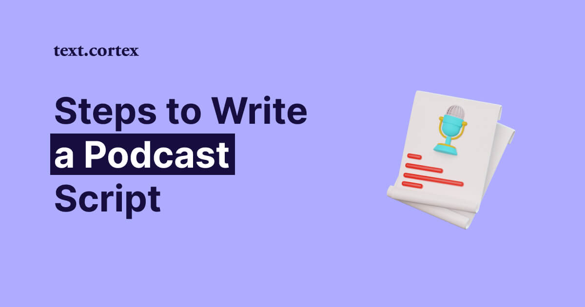 5 pasos para escribir un guión de podcast en 2024