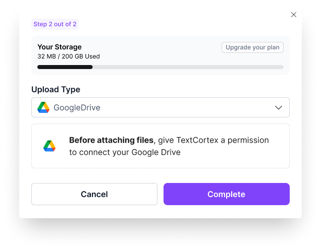 connect chatgpt to google drive