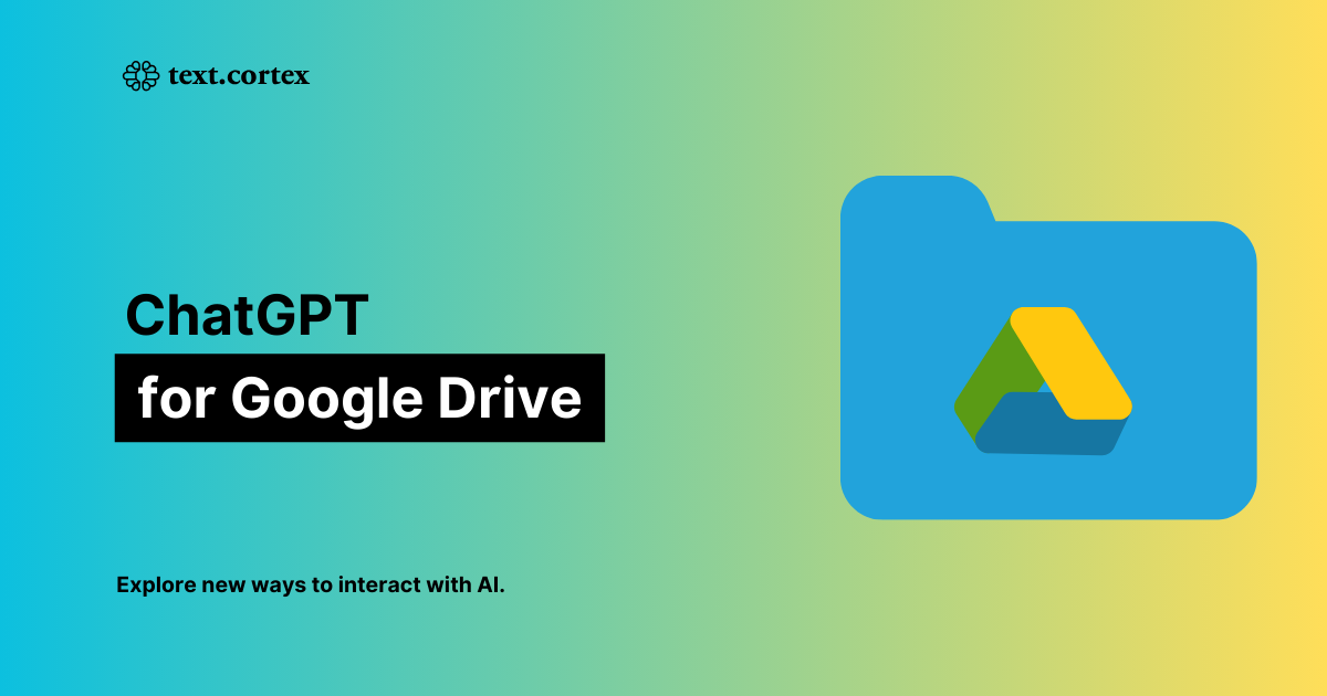 ChatGPT pour Google Drive