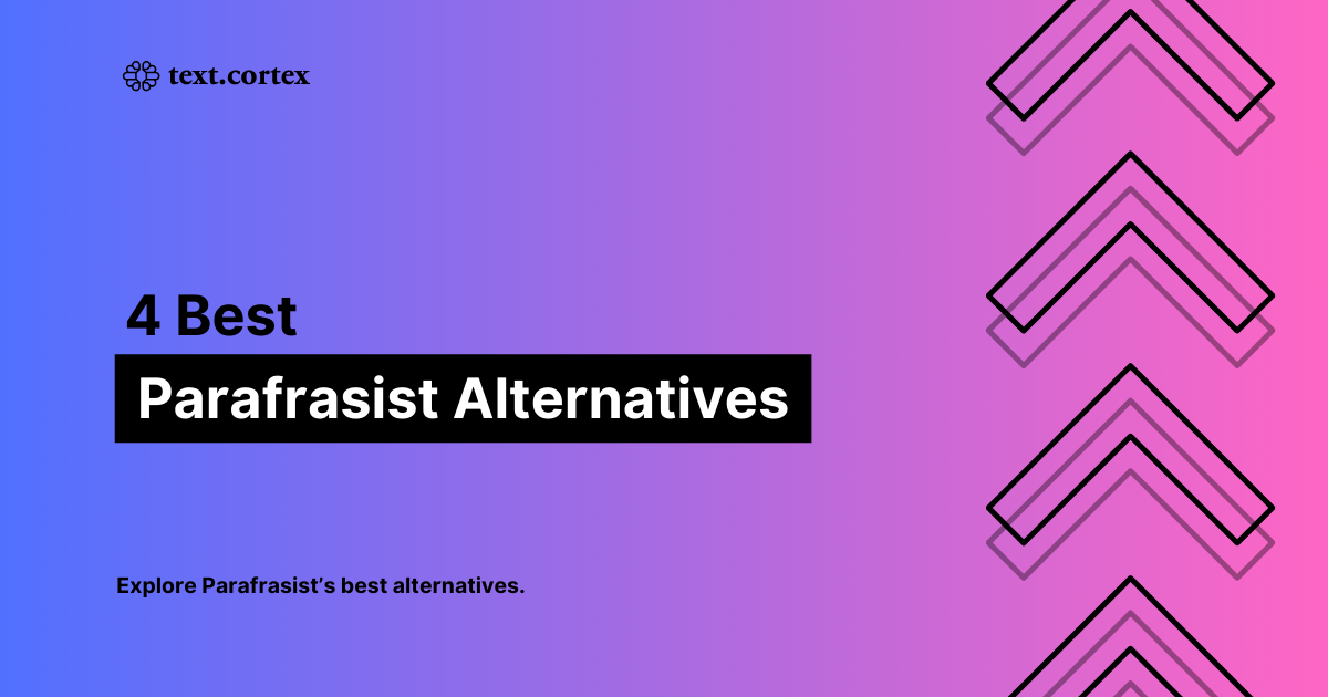 5 melhores alternativas ao Parafrasist (gratuitas e pagas)