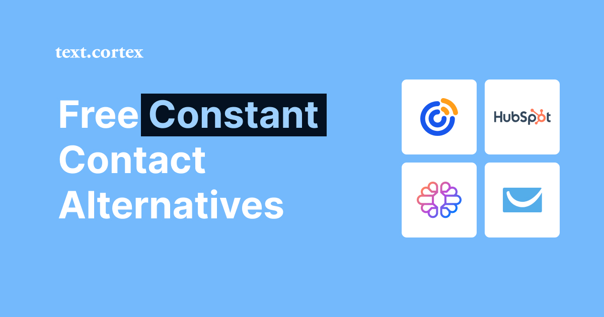 6 Free Constant Contact Alternatives To Try in 2024